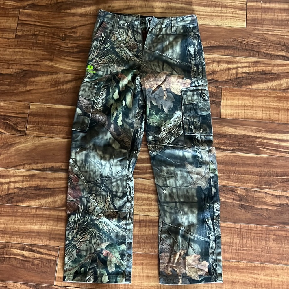 Girls camo hunting pants